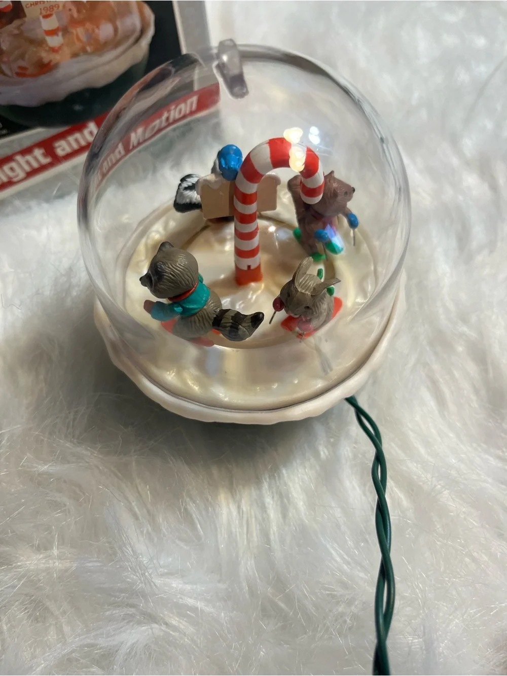 Forest Frolics Holiday Snow Globe